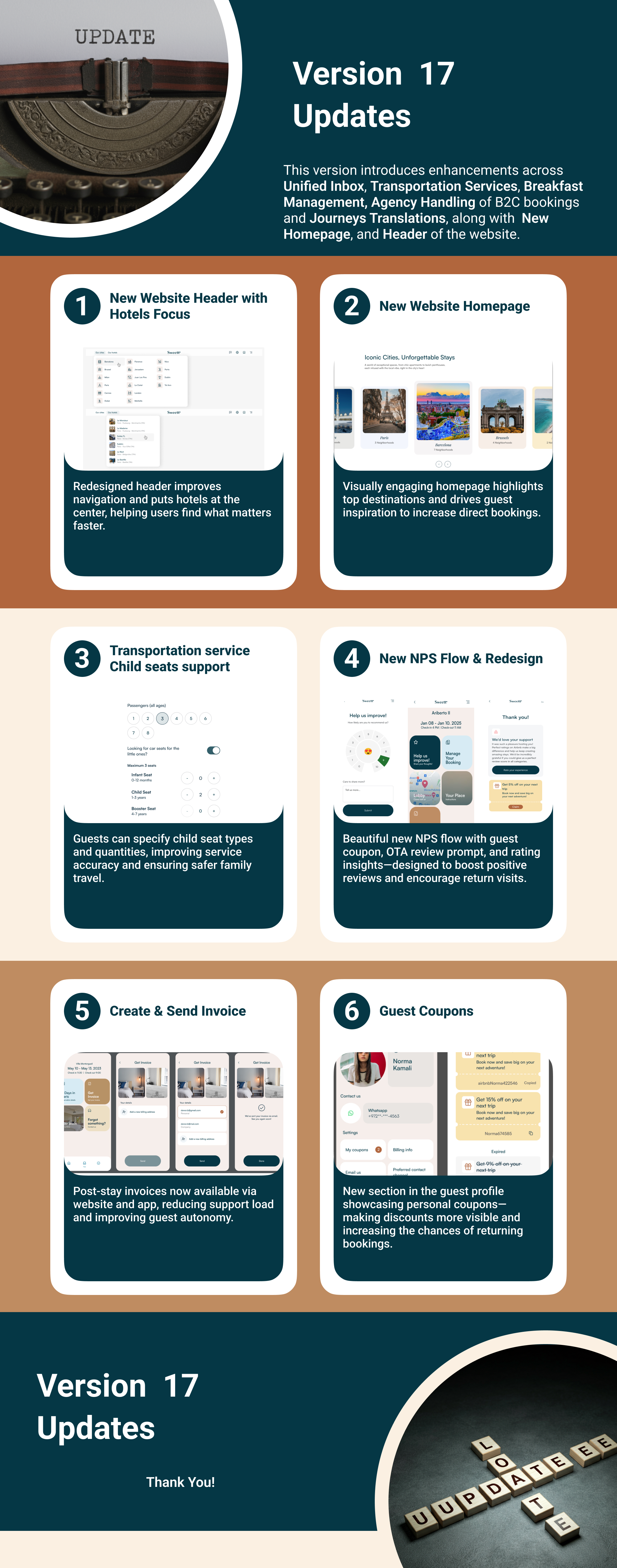 Version P1.17 - Updates