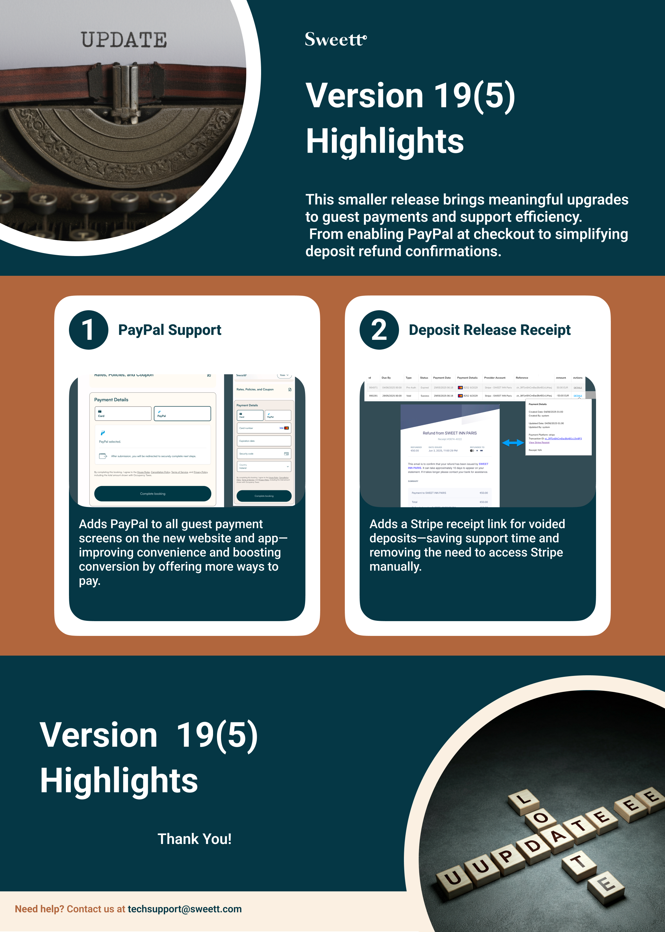 Version P1.19(5) - Highlights